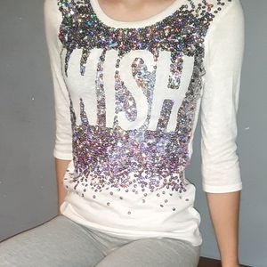 Light Pink 'wish' sparkles